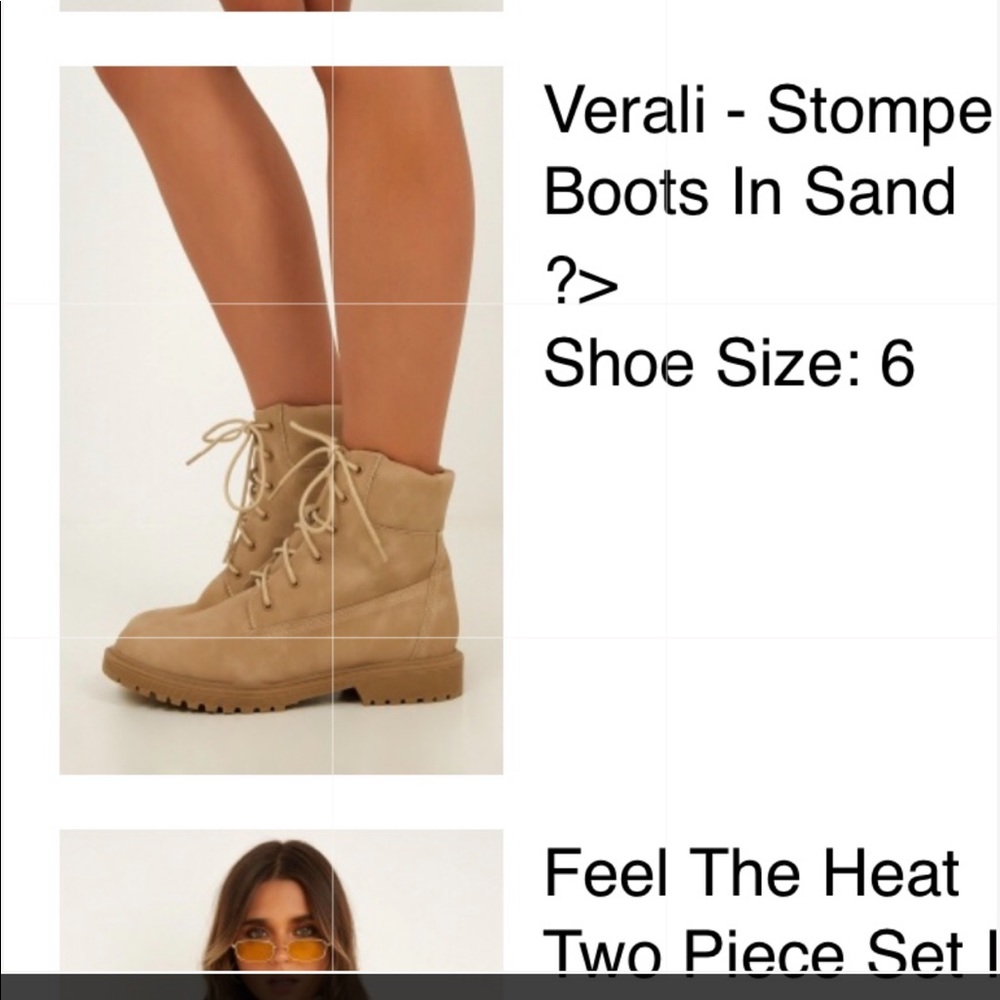 Showpo never worn festival boots!